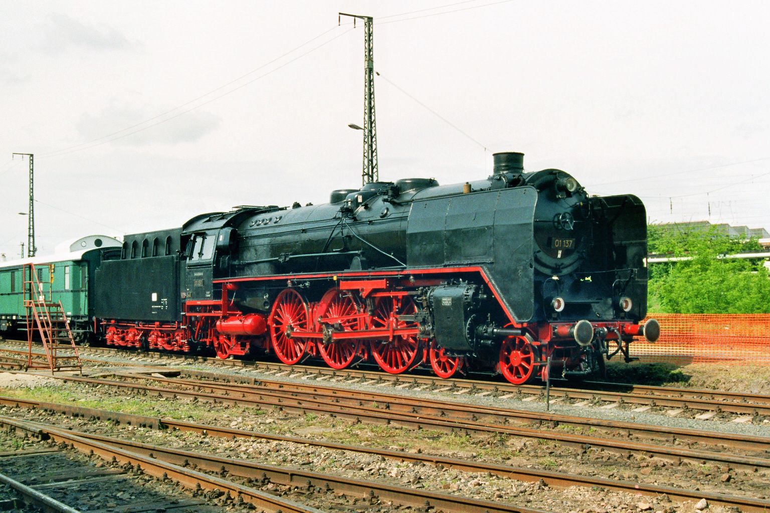 東ドイツ蒸気機関車01-137