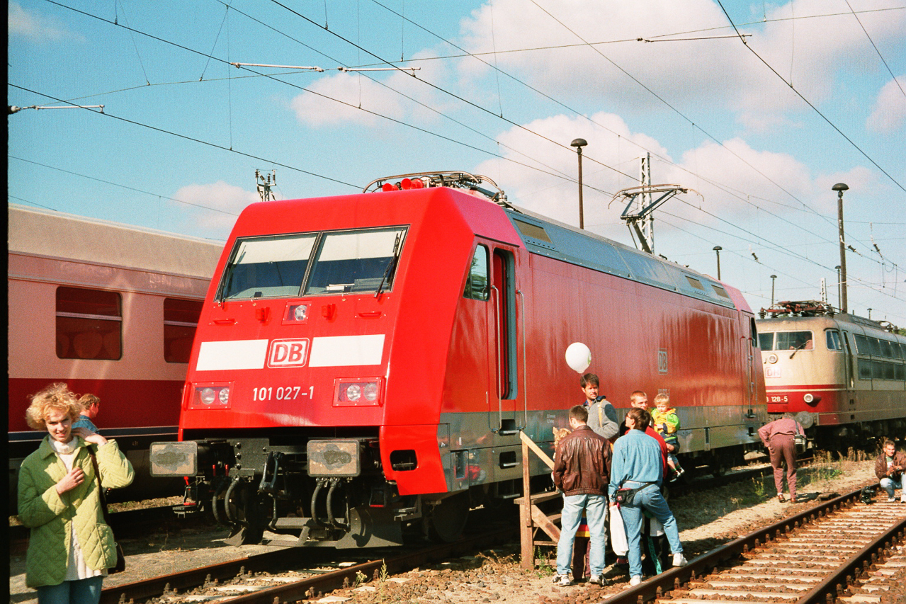 101 027 in Berlin-Schöneweide, 199x