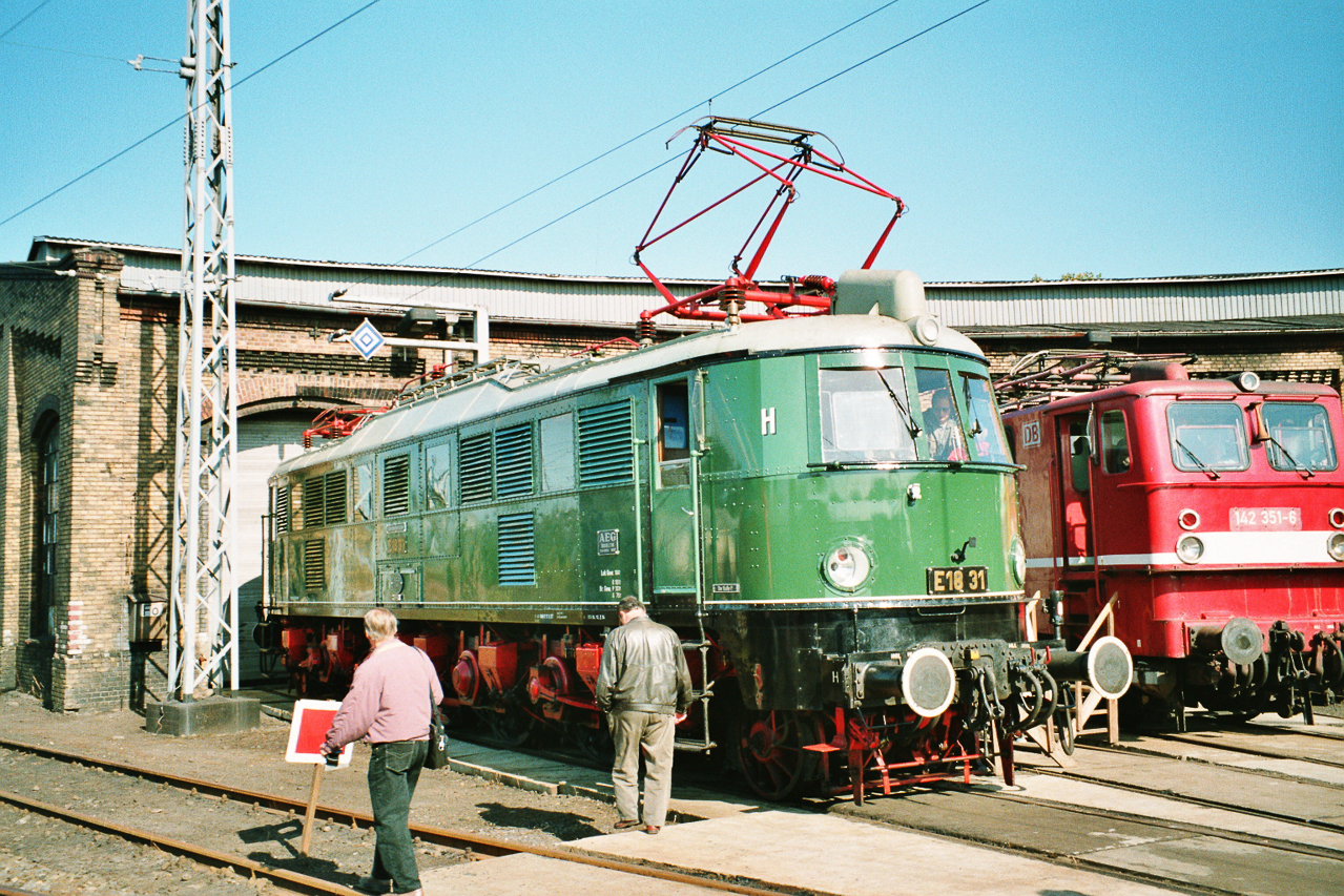 E18 31 in Berlin-Schöneweide, 199x