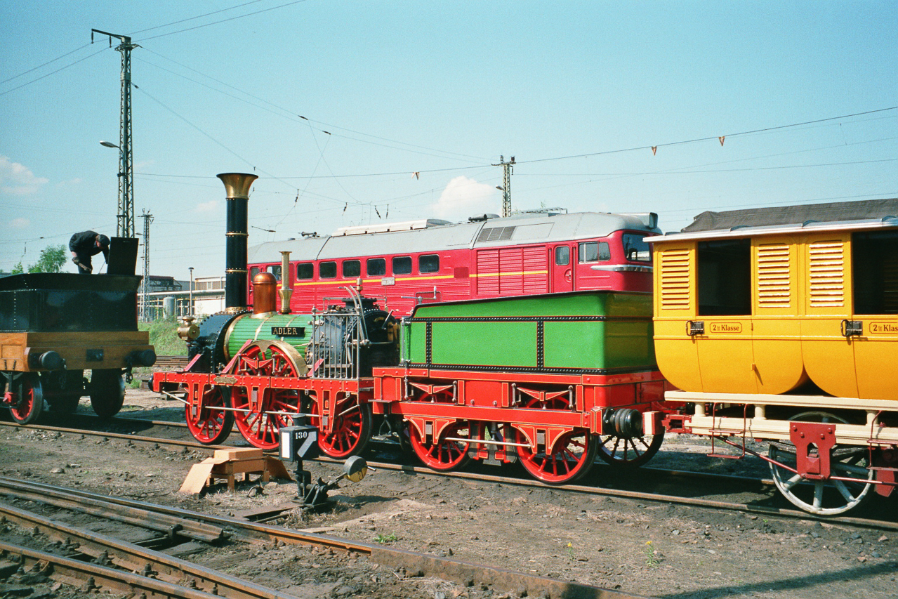 Nachbau des Adler in Dresden, 199x